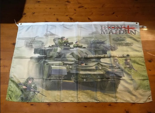 Army Iron maiden World War Two tank