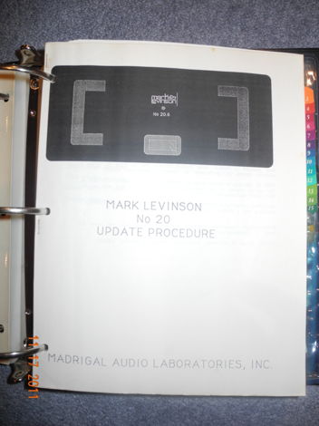 Mark Levinson 20.6 Monaural power amplifiers