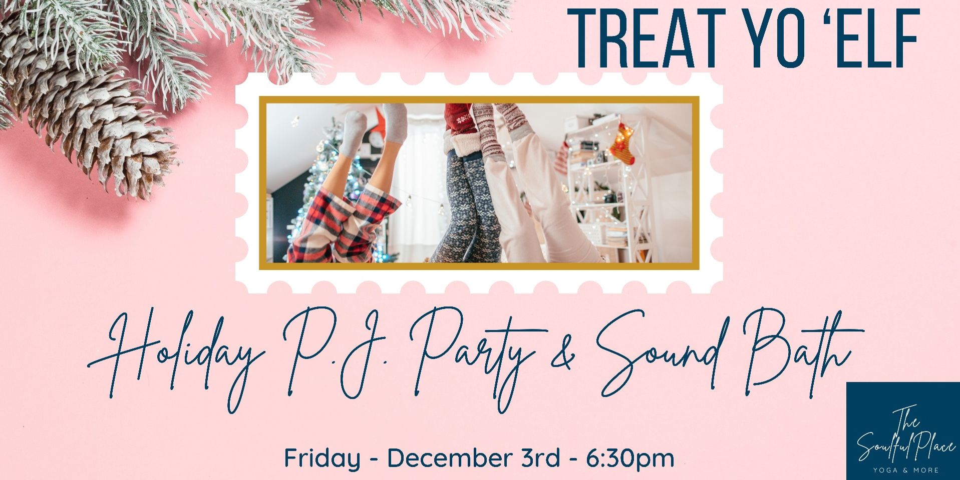Holiday PJ Party & Sound Bath promotional image