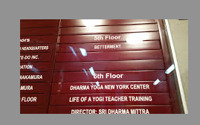 Fifth floor yoga, sixth floor Betterment.