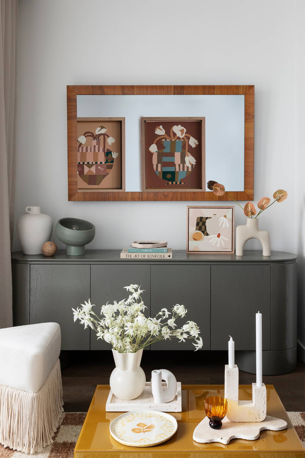 Curated with furnishings by Australian brands including GlobeWest, Jardan & TV-Mirrors by FRAMING TO A T, this build-to-rent project champions Australian design.