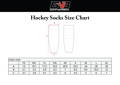 hockey socks size chart