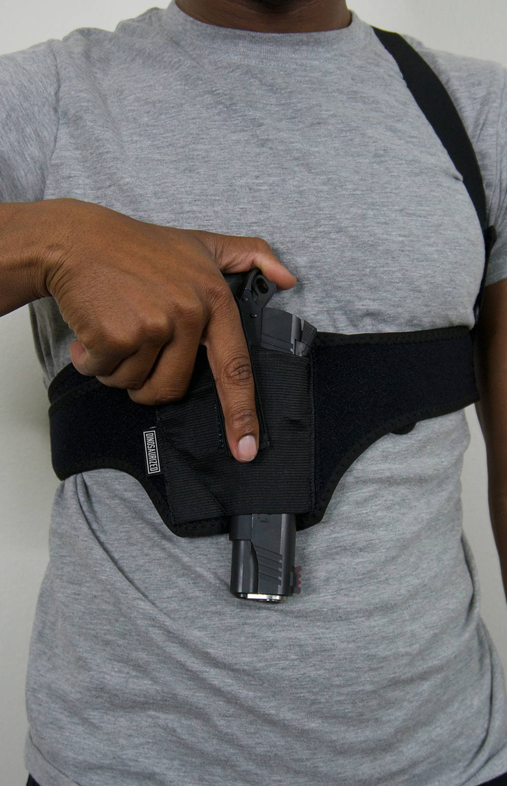 Praetorian shoulder and belly holster | Praetorian holster | Praetorian chest holster | Praetorian chest and belly holster | concealed shoulder holster, best shoulder holster, women shoulder holster