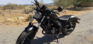 2026 HONDA REBEL 300 motorcycle for rent near BORREGO SPGS, CA