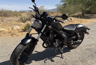 2026 HONDA REBEL 300 motorcycle for rent near Borrego Springs, CA