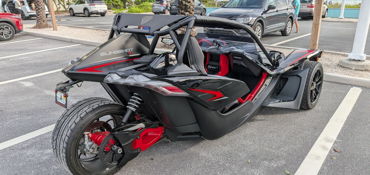2020 POLARIS SLINGSHOT R motorcycle for rent near St Petersburg, FL