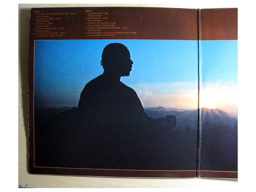Stevie Wonder - Talking Book - 1972 Original Press Tamla T 319L