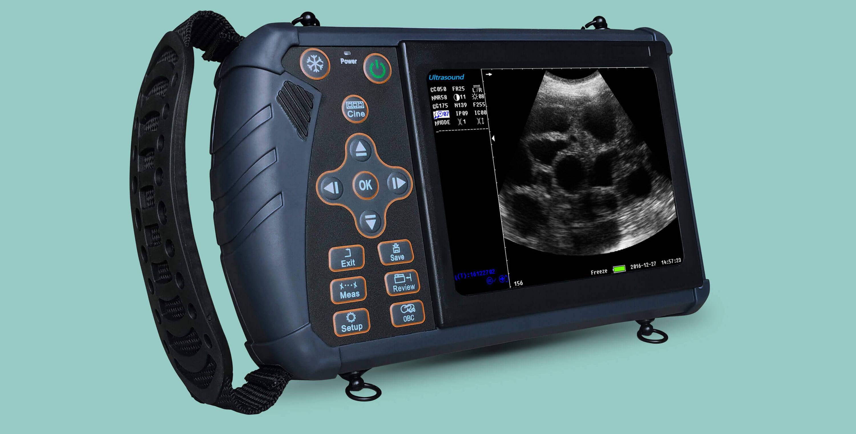 Wellue Dawei portable veterinary ultrasound is designed for pregnancy diagnosis for farm animals.