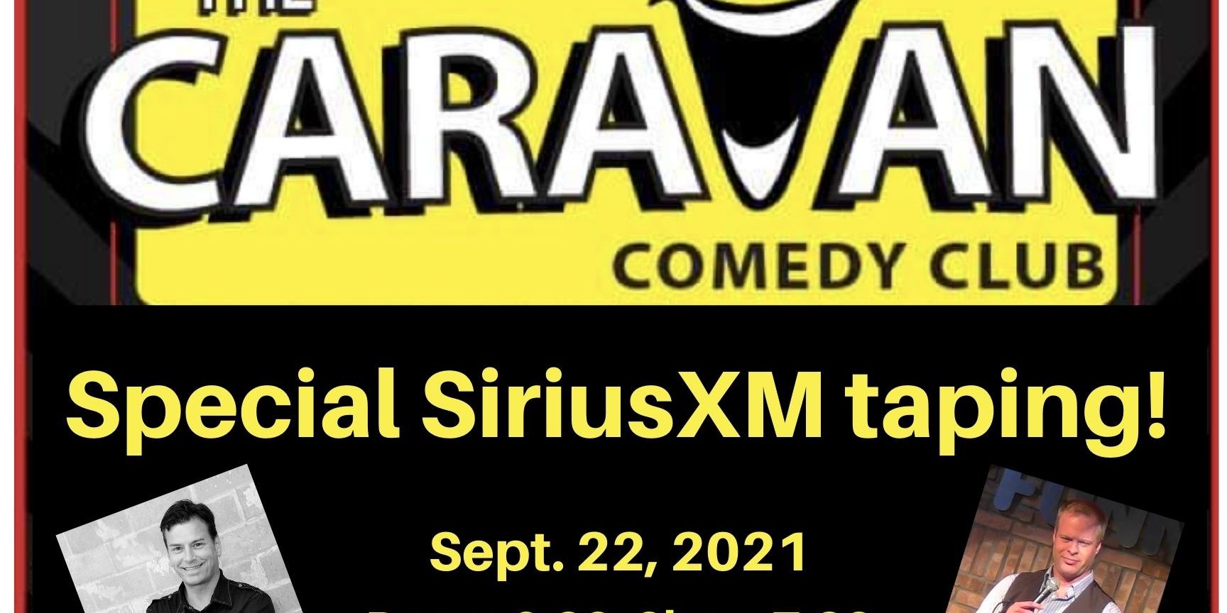 Sirius XM Comedy Taping promotional image