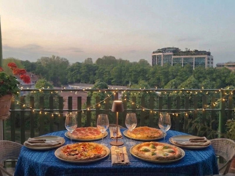 Kulinarische Erlebnisse Turin: Tagliatelle und mariniertes Gemüse: ein Menü, das du in Turin genießen kannst