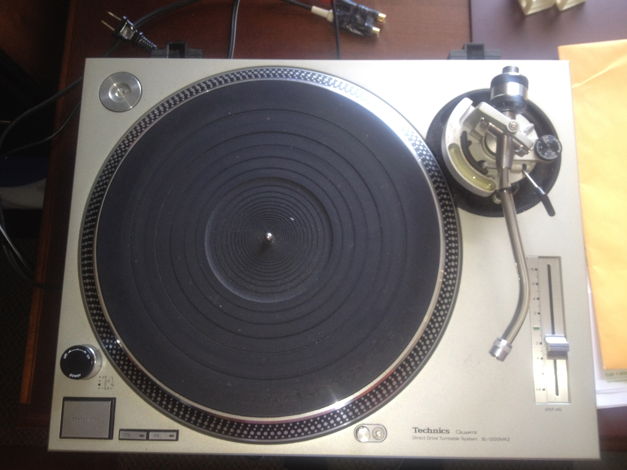 TECHNICS 1200 MK2 by KAB 78 RPM'S, SILVER