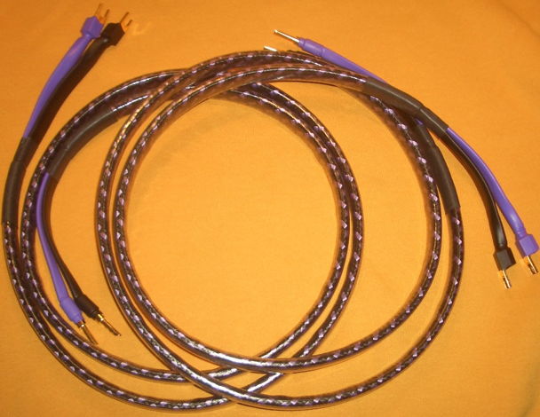 ANALYSIS PLUS SOLO CRYSTAL OVAL 8 SPEAKER CABLES 6 FOOT...