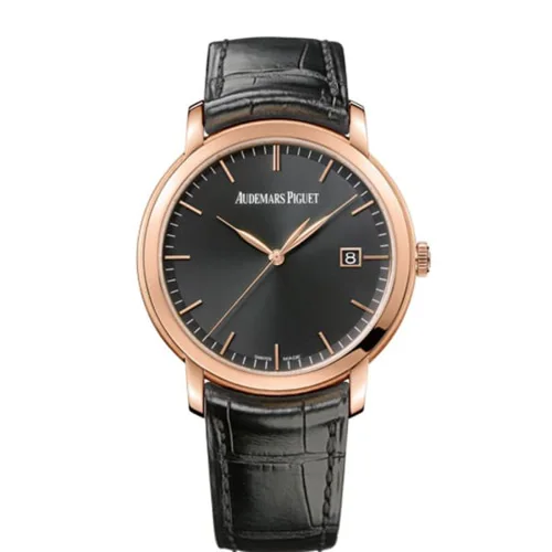 Audemars Piguet Jules Audemars Selfwinding Rose Gold Black Dial 39mm