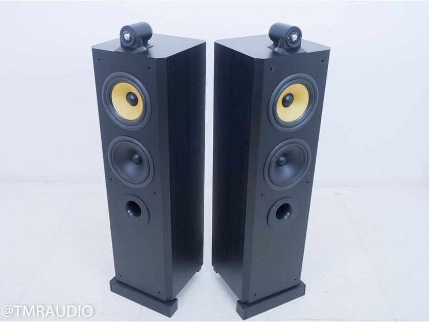 B&W 804 Matrix Series 1 Floorstanding Speakers Black Ash Pair (14012)