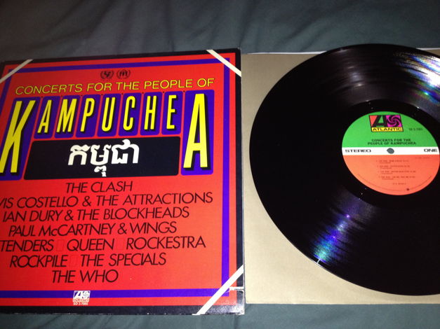 Various - Concert For  Kampuchea 2LP NM The Who The Cla...