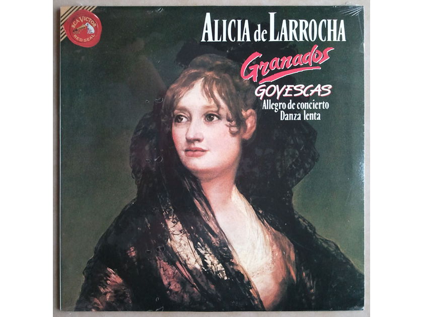 Sealed/RCA/Alicia de Larrocha/Granados - Goyescas, Allegro de concierto, Danza Lenta