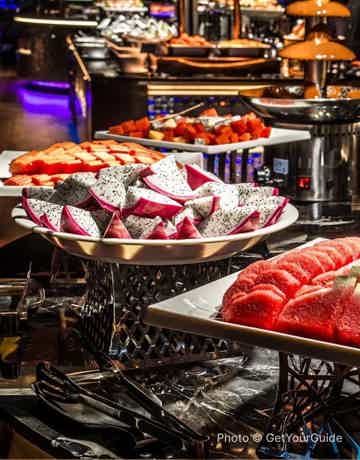 Savor a delicious unlimited Buffet