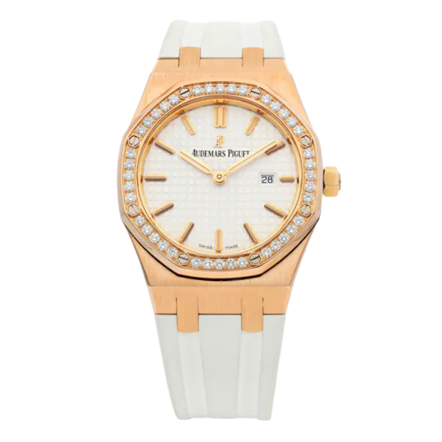 Audemars Piguet Royal Oak Lady Quartz Date Rose Gold