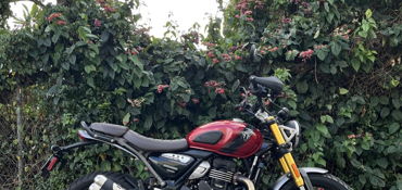 2024 TRIUMPH SCRAMBLER 400 X motorcycle for rent near Honolulu, HI