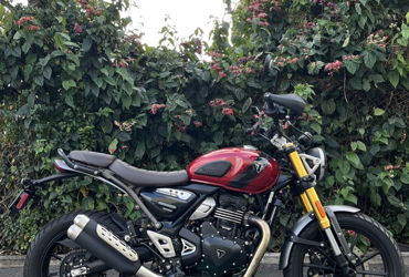 2024 TRIUMPH SCRAMBLER 400 X motorcycle for rent near Honolulu, HI