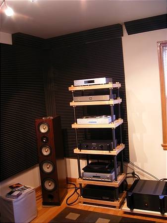 Picture of Stereo Room at my house.