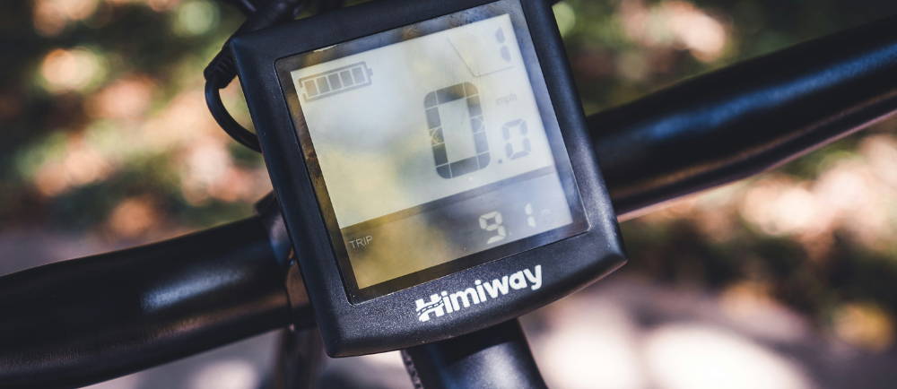 a himiway electric bike screen