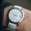 Grand Seiko on white rubber strap - Everything you need to know about Grand Seiko