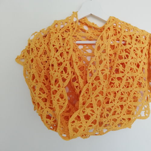 "Pink blossom" stola