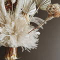 Dried flowers sold by the stem