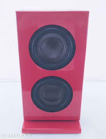 Totem Tribe In-Room Subwoofer w/ Amplifier Fire Red (11...