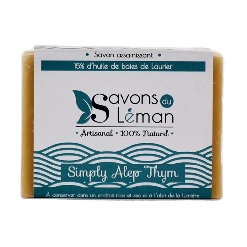 Savon Simply Alep Thym Bio - 50 g