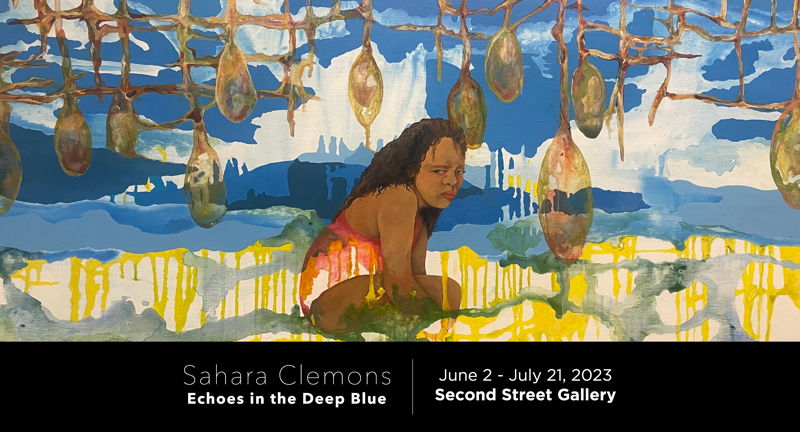 Sahara Clemons: "Echoes in the Deep Blue"
