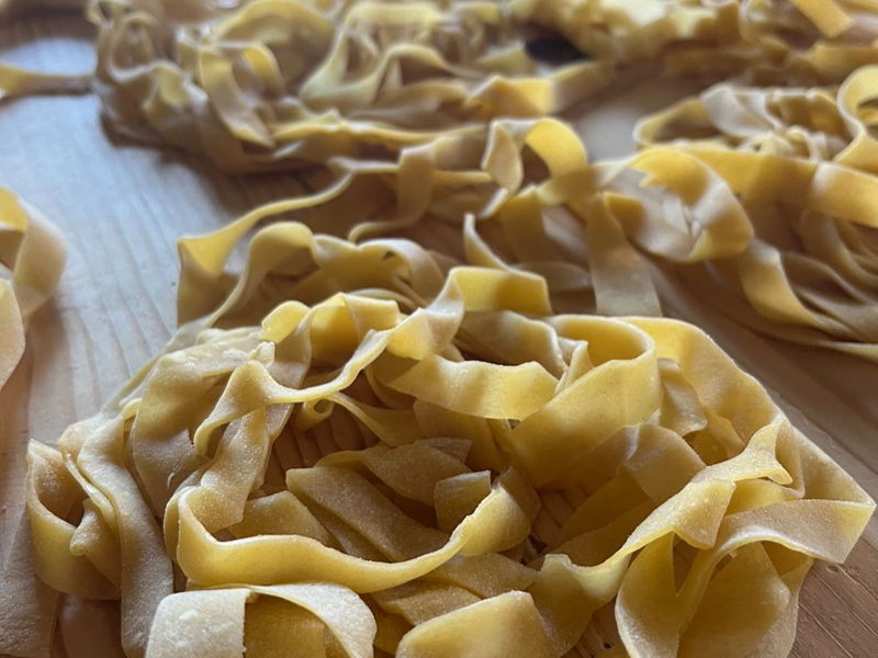 Cooking classes Sansepolcro: Tagliatelle cooking class and dinner with Nonna Natalina