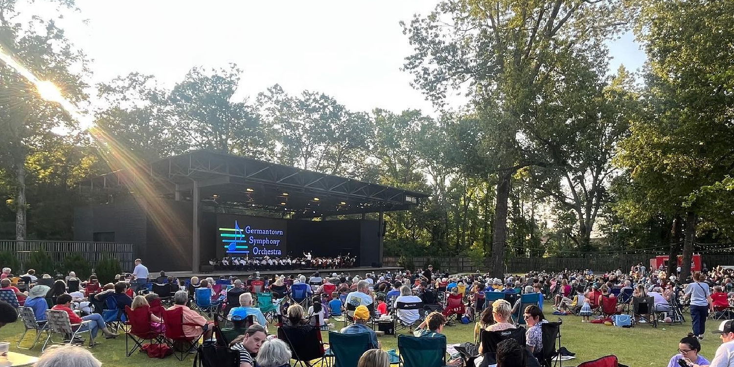 Concerts in The Grove—Germantown Symphony Orchestra's Pops Concert promotional image
