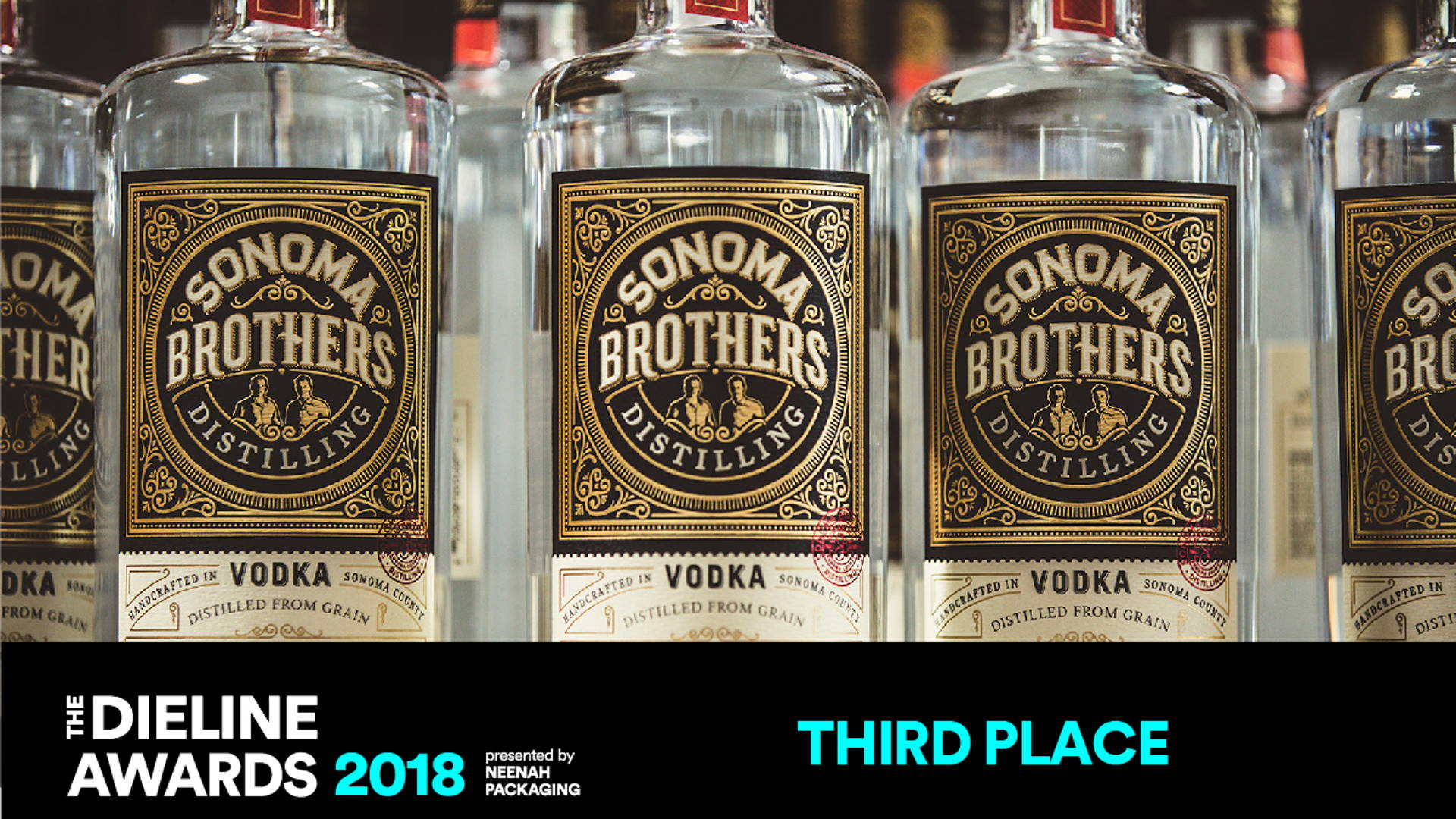 Featured image for The Dieline Awards 2018 - Spirits: Sonoma Brothers Distilling