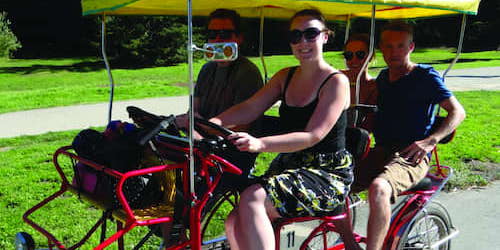 Surrey Bike Rental in Golden Gate Park promotional image