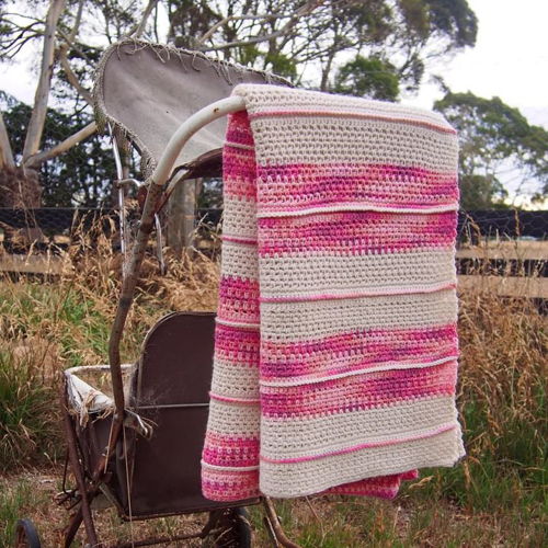 The Striped Baby Blanket