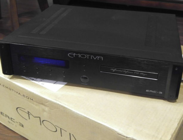 Emotiva ERC-3, balanced CD Player/Transport