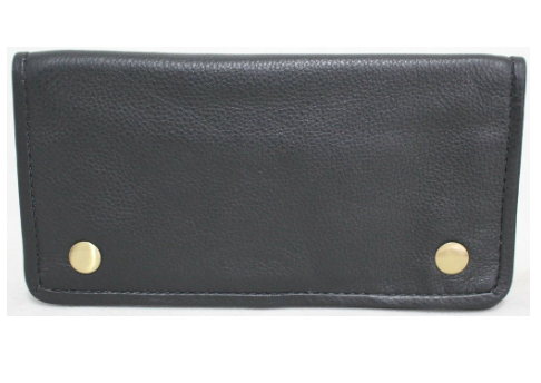Quality Full Grain Vintage Leather Tobacco Pouch. Colour: Black. Style: 11033. Hide & Chic - Image 7