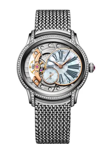 Millenary Hand-wound White Gold / Mother of Pearl / Bracelet