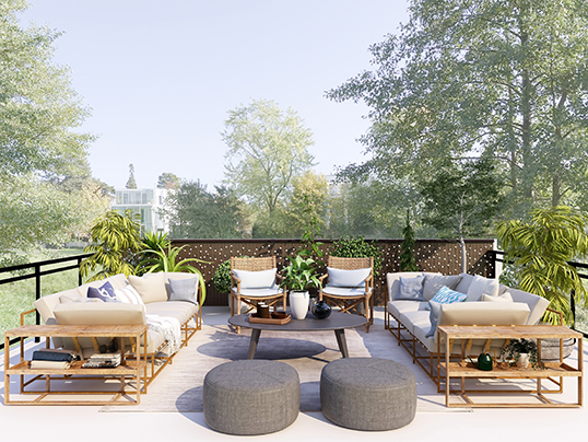 Hamburg - Looking for tips on how to design your roof terrace? In the new blog, we reveal what is important when it comes to furnishing.
