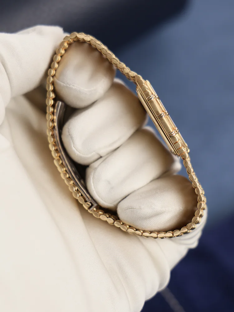 Bamboo Diamond Dial with Rubies Integrated Bracelet 17.9 cm