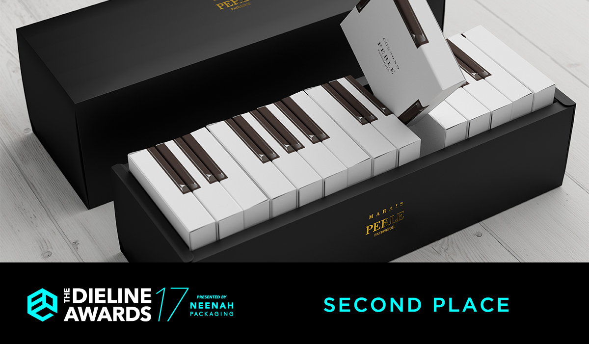 The Dieline Awards 2017: MARAIS Piano Cake Packaging