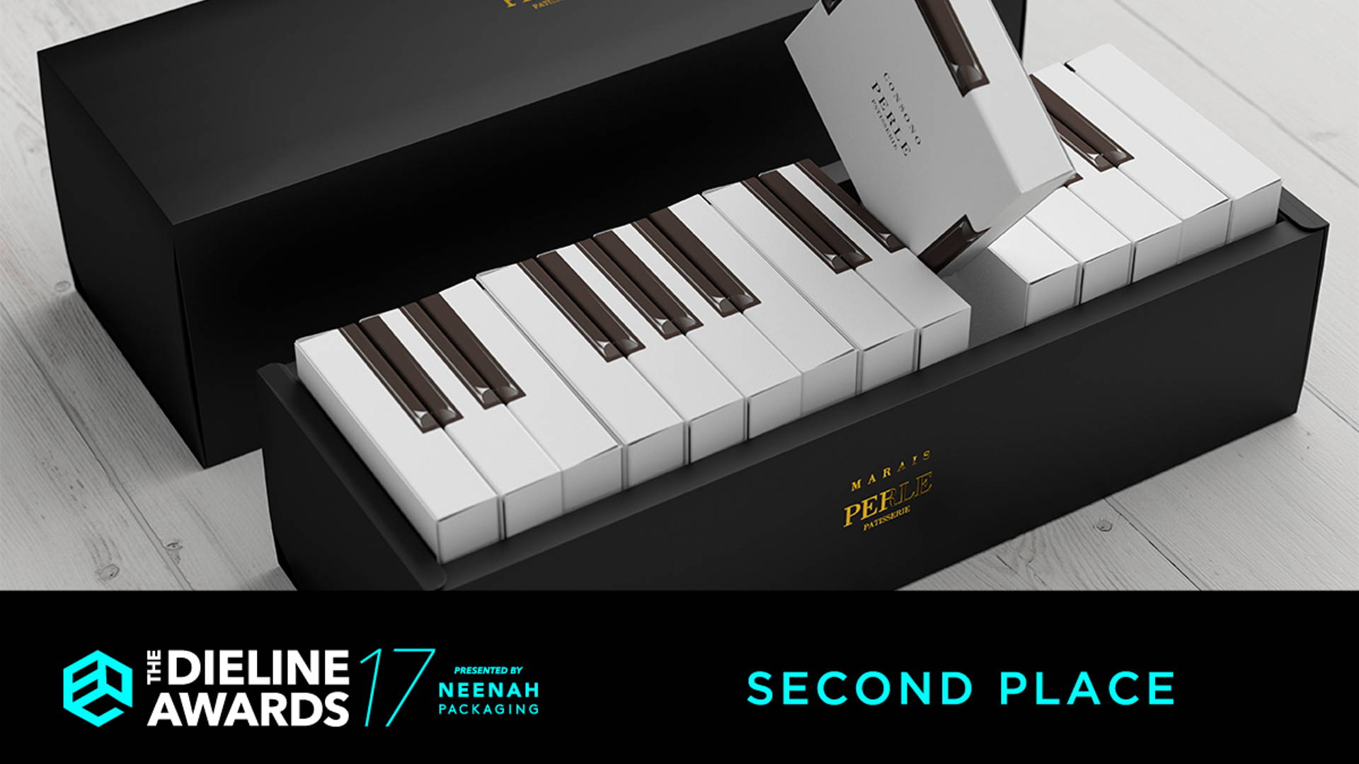 Featured image for The Dieline Awards 2017: MARAIS Piano Cake Packaging