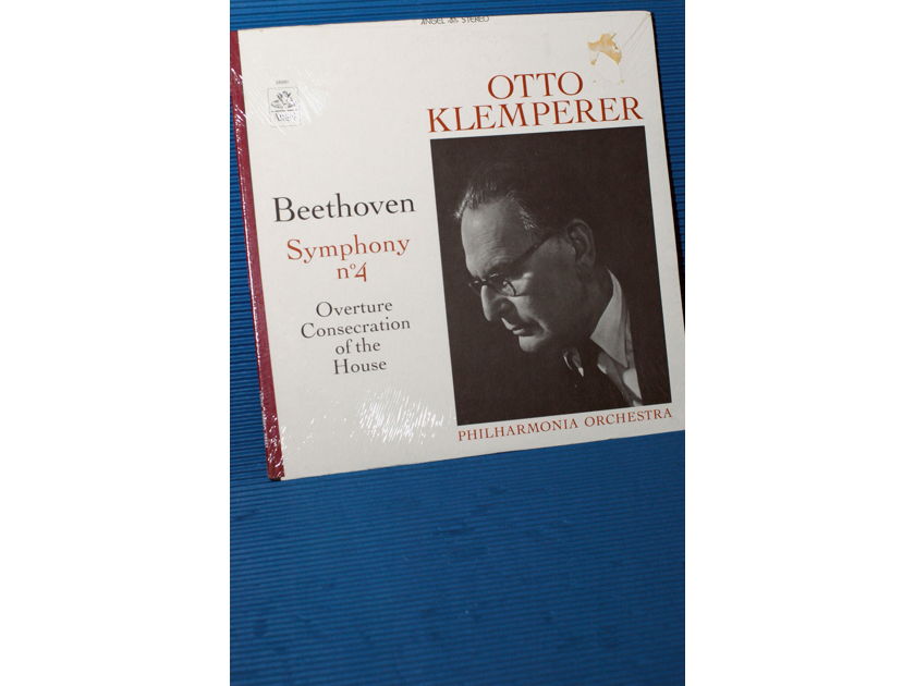 BEETHOVEN/KLEMPERER -  - "Symphony No.4" -  Angel Stereo 1960's SEALED