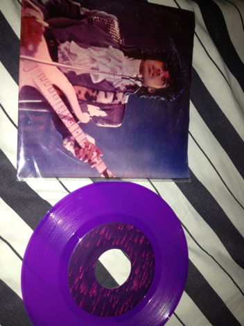 Prince - Purple Rain Purple Vinyl 45 With Sleeve
