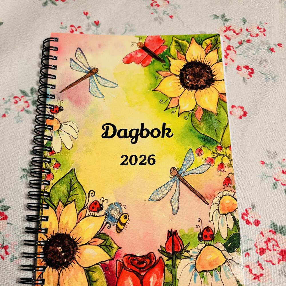TILBUD! Notatbok Dagbok 2026
