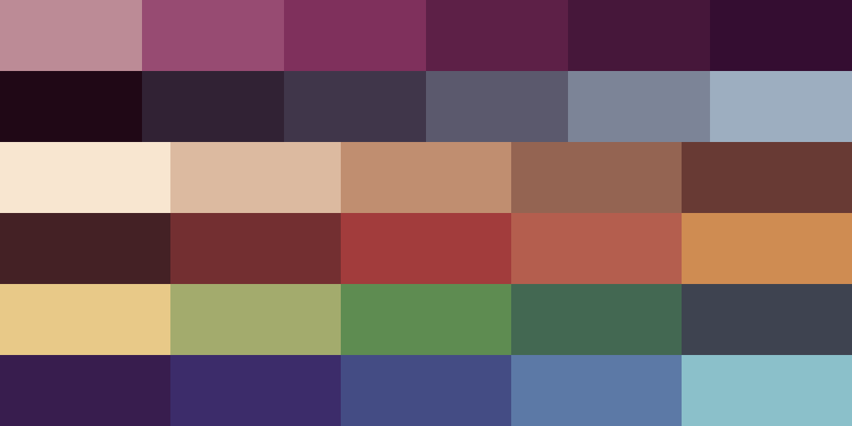 Antique Tarot 32 Palette