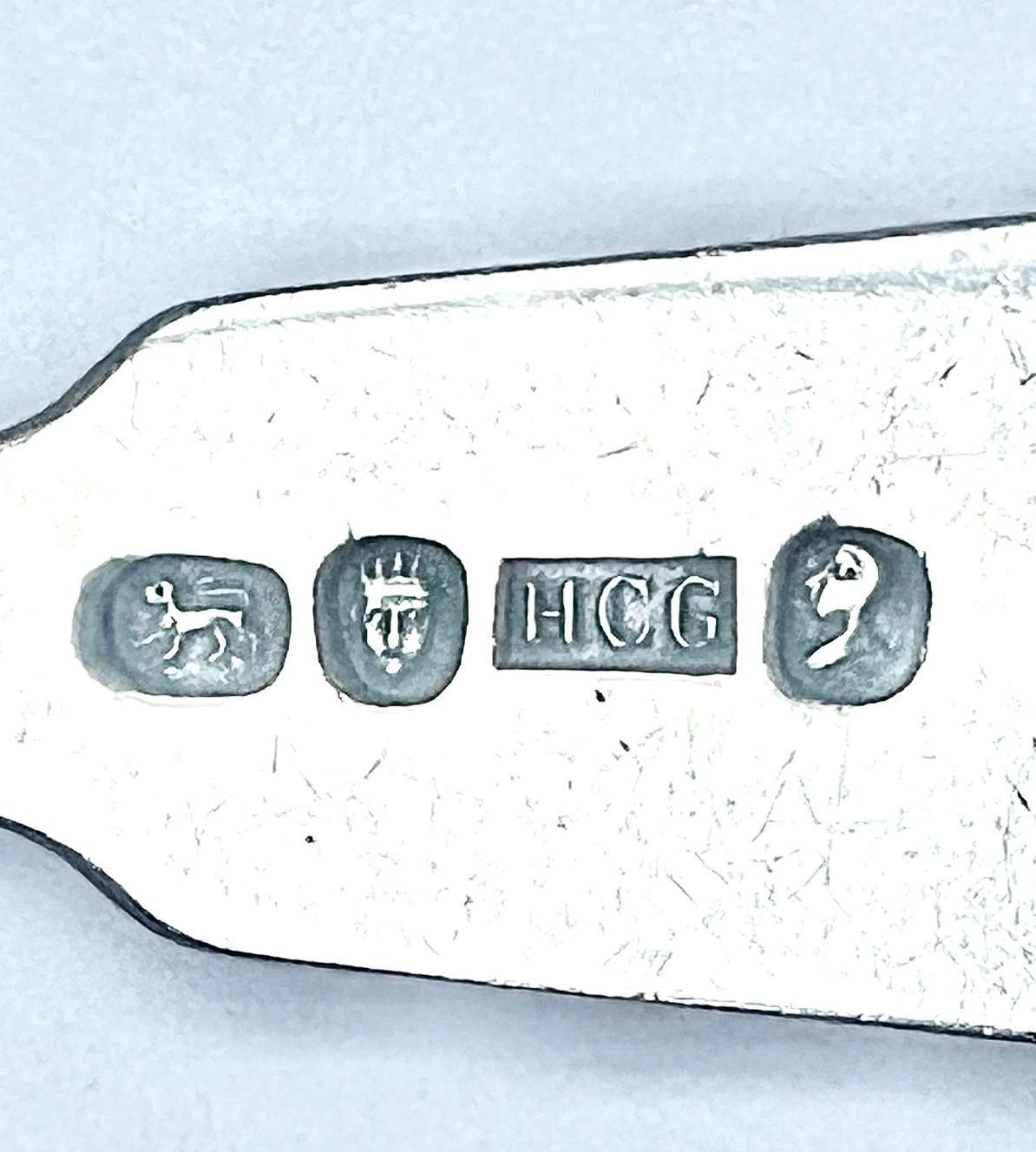 Houcheong Canton Chinese Export Silver Mark hallmark, Houcheong HC
