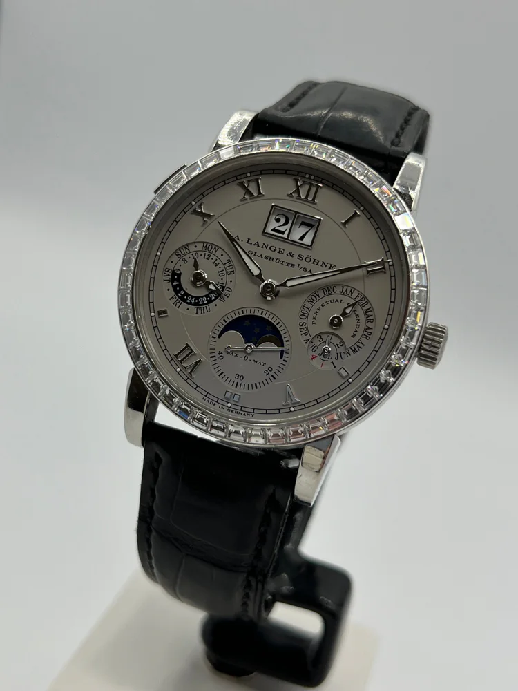 A. Lange & Söhne Langematik Perpetual PT Unique Baguette Diamonds 
